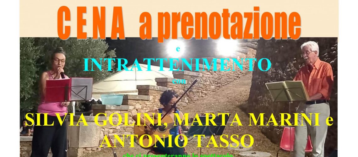 2021.08.21 Tombola, Cena e intrattenimento